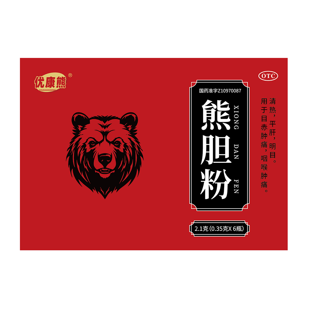 优康熊 熊胆粉0.35g6瓶
